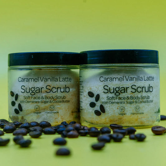 Caramel Vanilla Latte Sugar Scrub