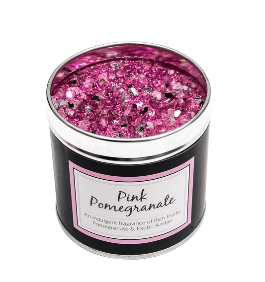 Pink Pomegranate Scented Candle