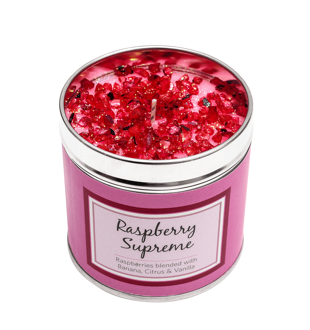 Raspberry Supreme Scented Candle