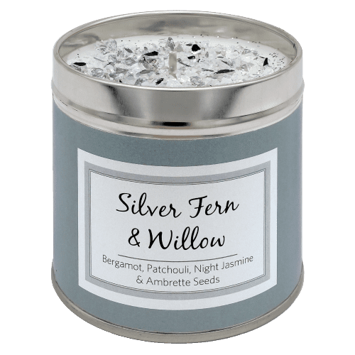 Silver Fern & Willow Scented Candle