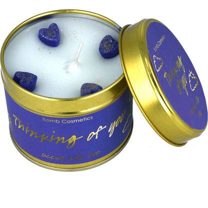 Thinking Of You Occasion Tinned Candle