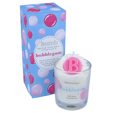 Bubblegum Piped Candle